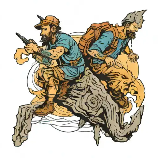 Life Time Travel With My Brother Climbing Mountain