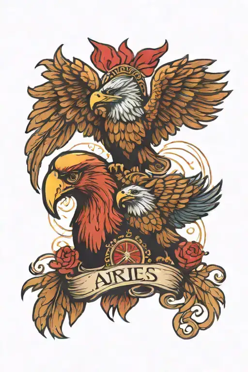 Aries And Eagle