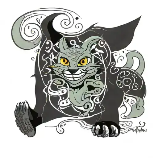 I Want To Create A Fine Line Tattoo Inspired By Chili From Bluey With The Words 'Run Your Own Race