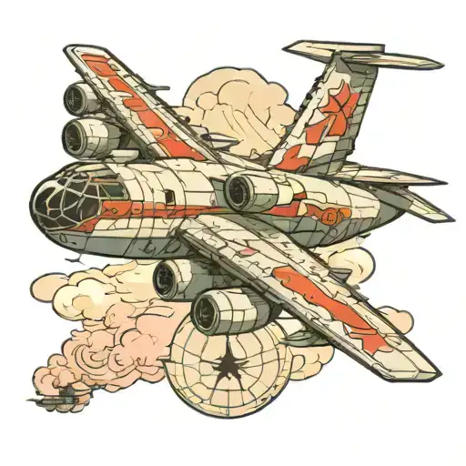 Il-76 Airplane
