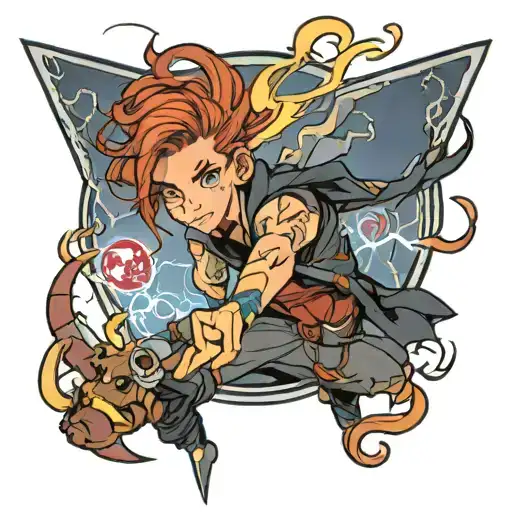 Lightning Disney Character