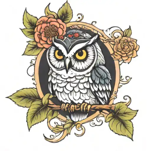 Gypsy Owl Wild Flowers