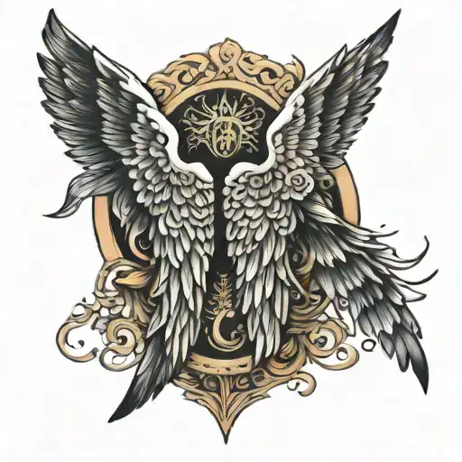 Jb And Angel Wings With Wings