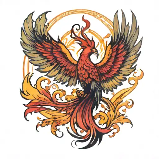 Pheonix That Can Cover My Half Arm And Forearm
