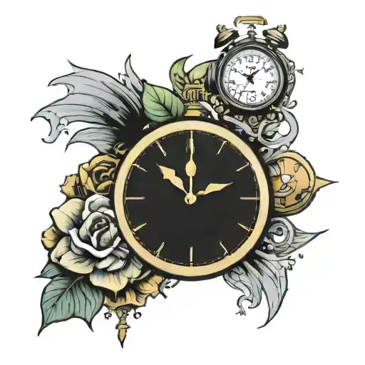 A Clock As A Superhero Symbols Incorporated