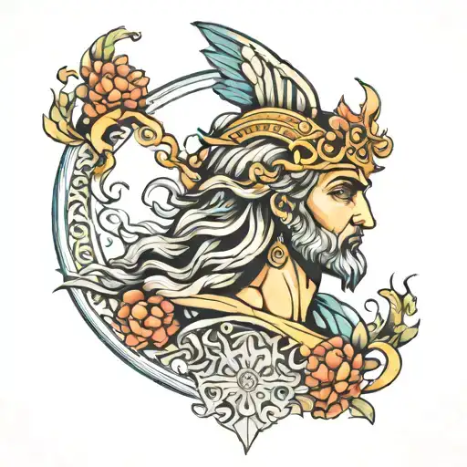 Virgo Zues Poseidon Ares