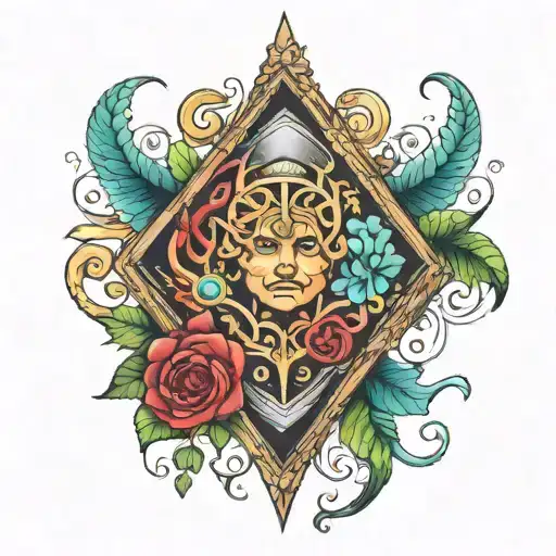 Colored Tattoo Similar To Cono Mcgregor Chest Tattoo But With Some New Elements