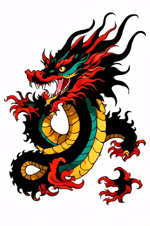 Neo Japanese Dragon