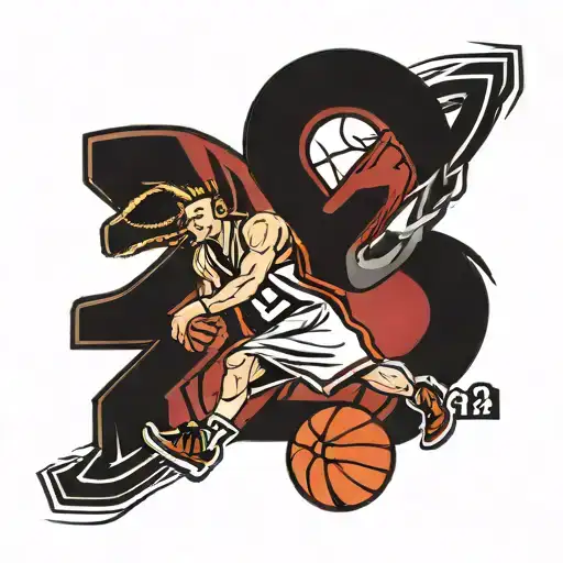 Basketball & Scorpio & Number 24
