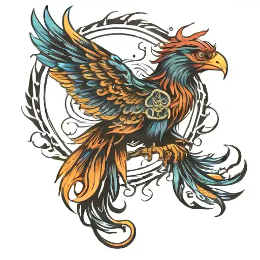 Phoenix From Blood Moon Rising