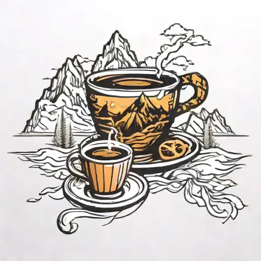 Coffee And Mountains