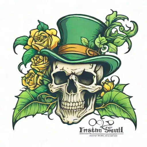 Irish Skull Soft Shading
