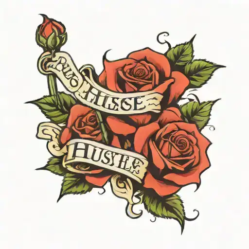 Roses Money Hustle In Silence Quote