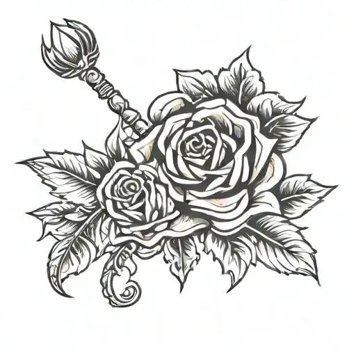 Male Patch Tattoo Ideas For Forearm Placement