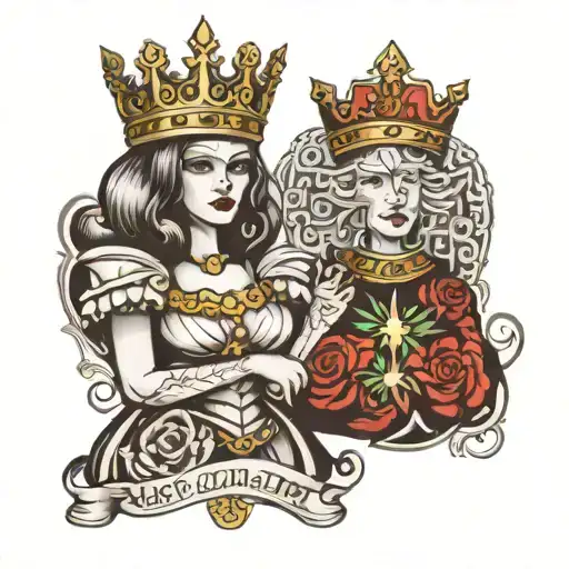 Card King And Queen