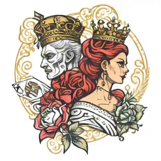 Card King And Queen