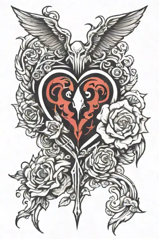 Albedo Overlord Love Heart