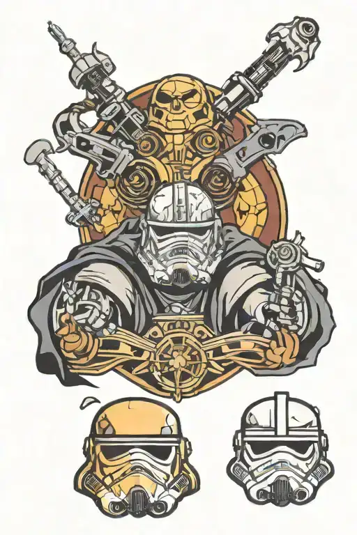 Star Wars With Twin Symbolism