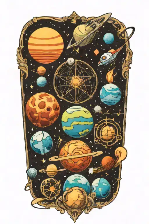 Nasa Symbols Of Planets