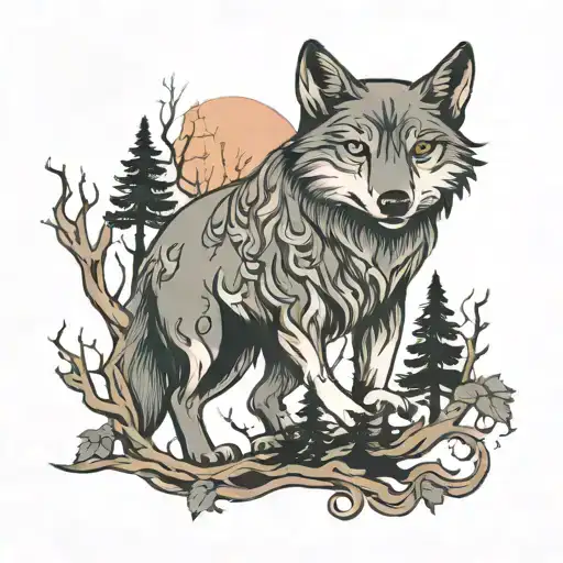 Wolf Trees Magic