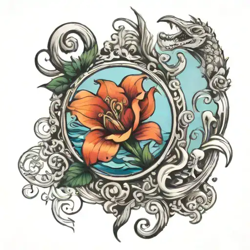 Florida And Mirror Reflection