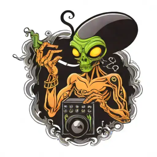 Sound System Alien Smoking