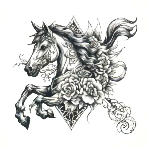 Pain Suffering Growth Inspiration Horses