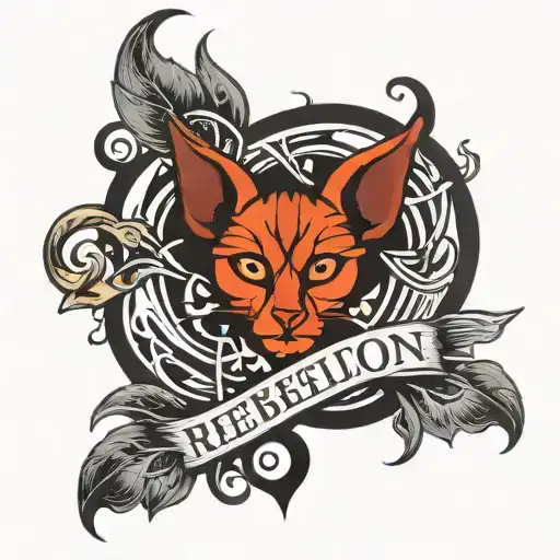 A Symbol Of Rebellion Logo