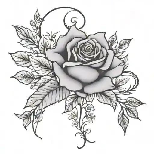 Floral Roses Lavender