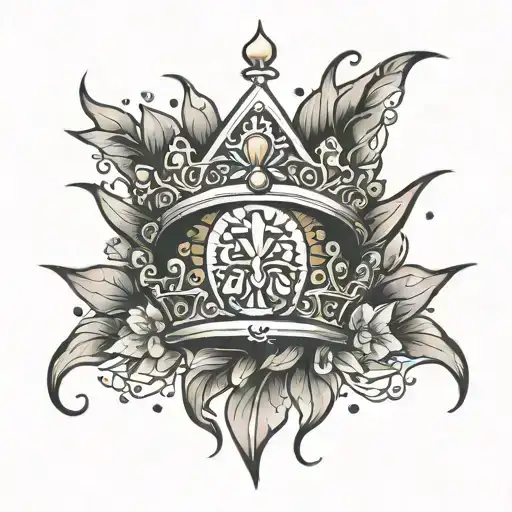 Radiant Crown In Moon