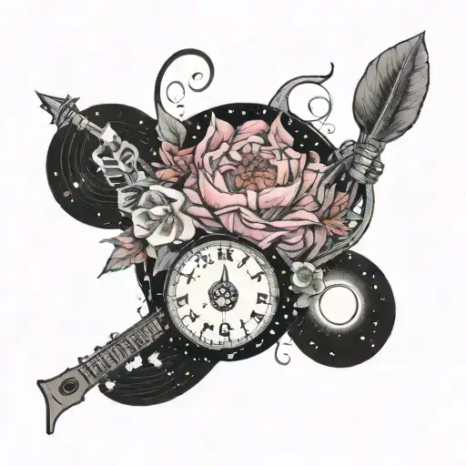 Space Flowers Music Travel Explore