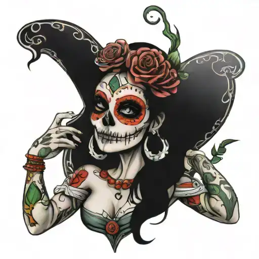 Sexy Sugar Skull Girls