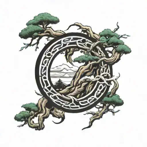 Bonsai Enso Circle