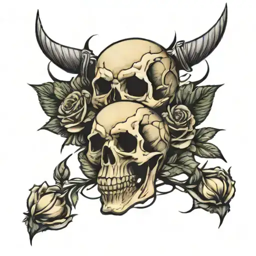 Skull N Roses Growing