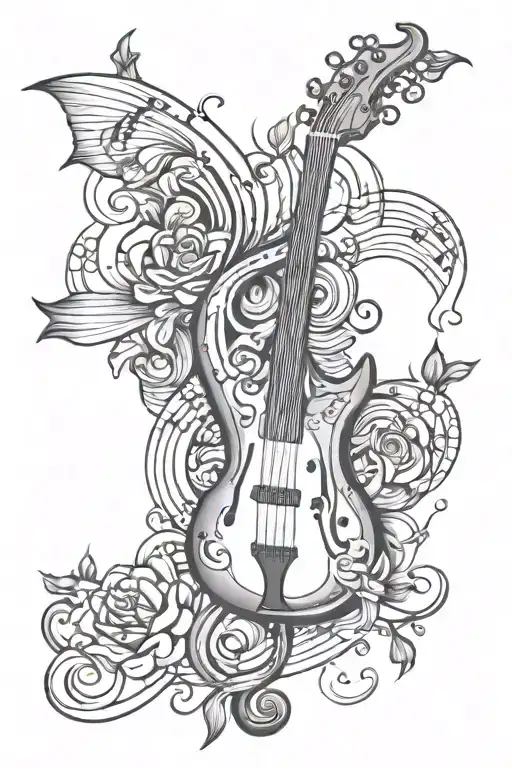 Music Themed Tattoo Inspired