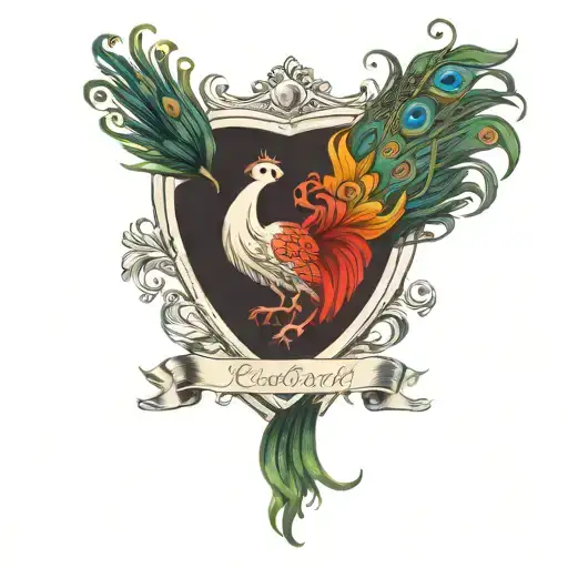 Peacock Coat Of Arms