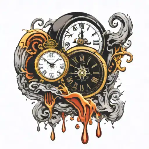 Salvador Dali Clock Melting Clock