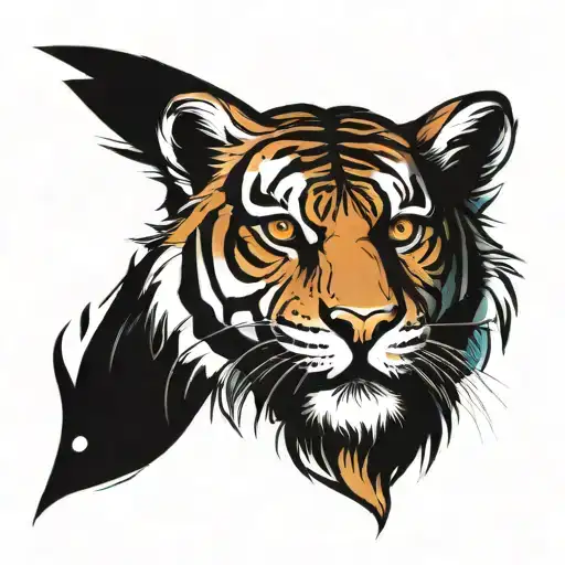 My Kids Names With A Tiger