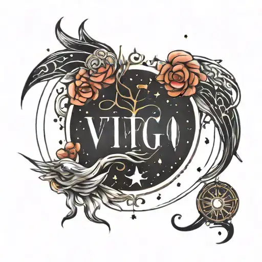 Virgo Constellstion With Letters Lmn