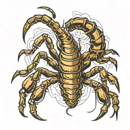 Perpendicular Scorpion Wearing