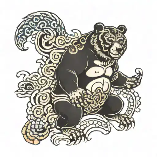Tai Lung Kun Fu Bear