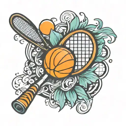 Tennis Racket Basketball Golf