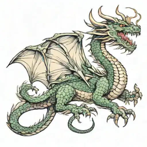 Dragon Climbing Skin