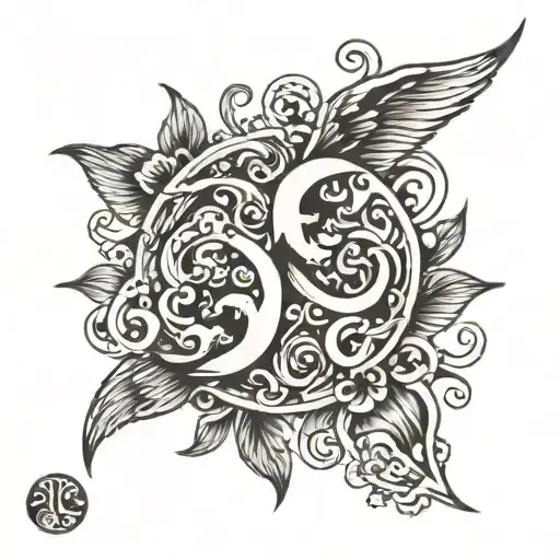 Pices Symbol Intertwined