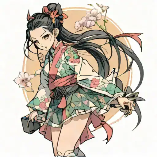 Nezuko Anime Character