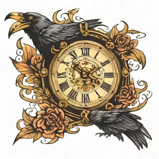 Clock Ship Crow
