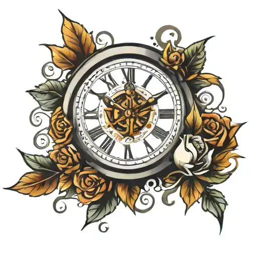 Broken Clock Under Knee