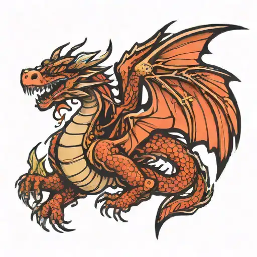 Dragon From Fourth Wing