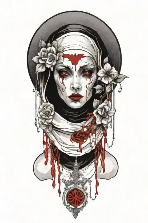 Nun With Bloody Eyes