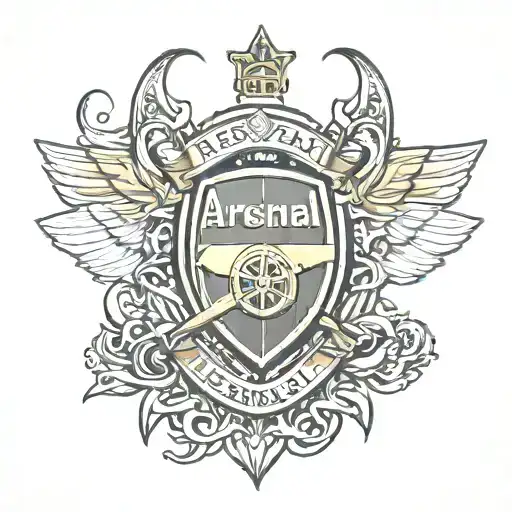 Arsenal Logo Combined With Infinity Symbol